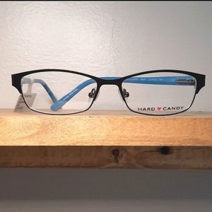 Hard Candy Black and Blue Women's Glasses
